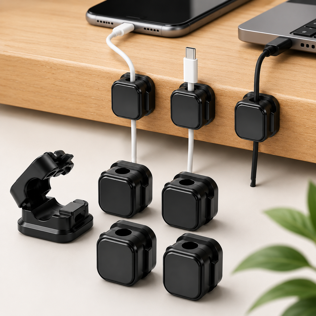 Organizador Magnético de Cabos SmartClip™
