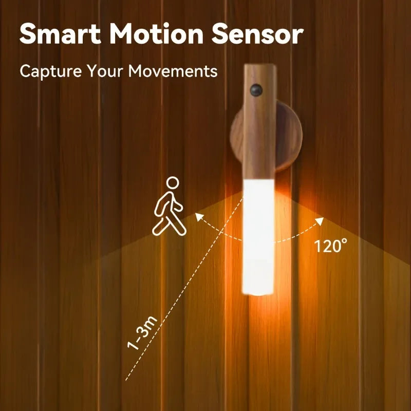 LumiSense™ | Luminária LED Magnética com Sensor de Movimento