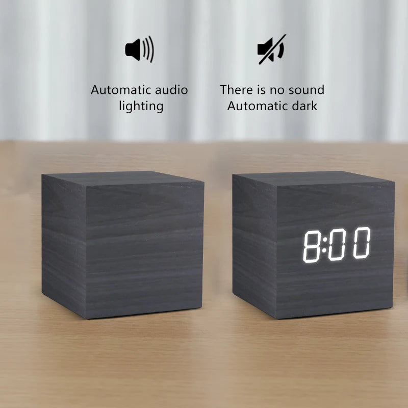 Despertador Digital Minimalista LED