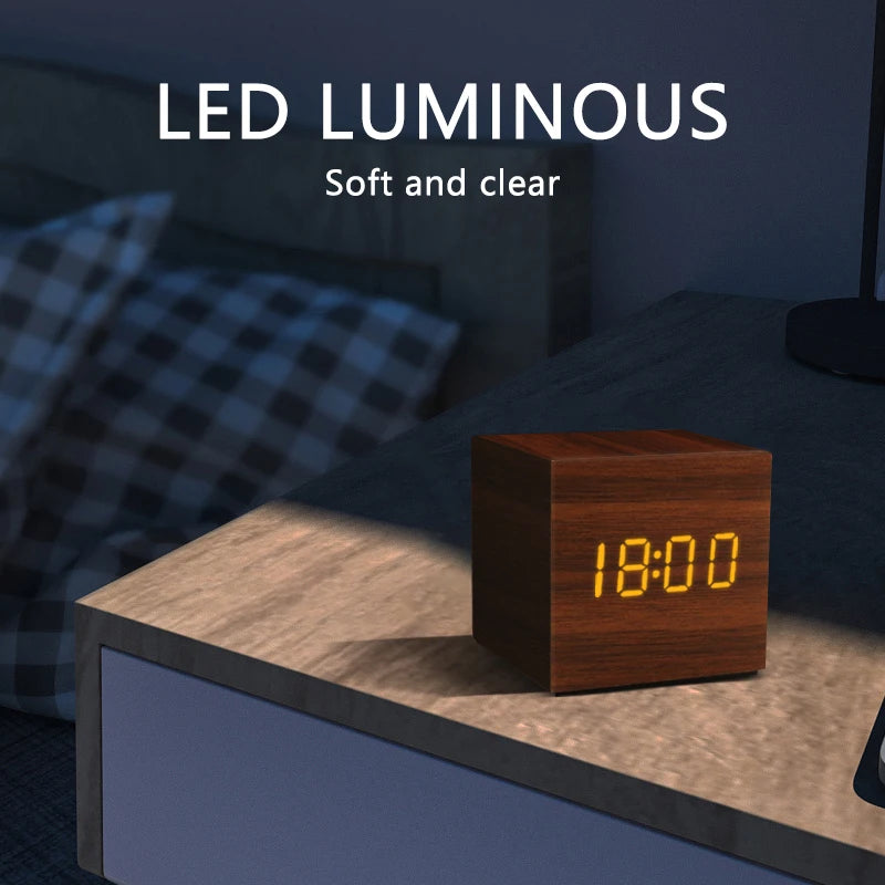 Despertador Digital Minimalista LED