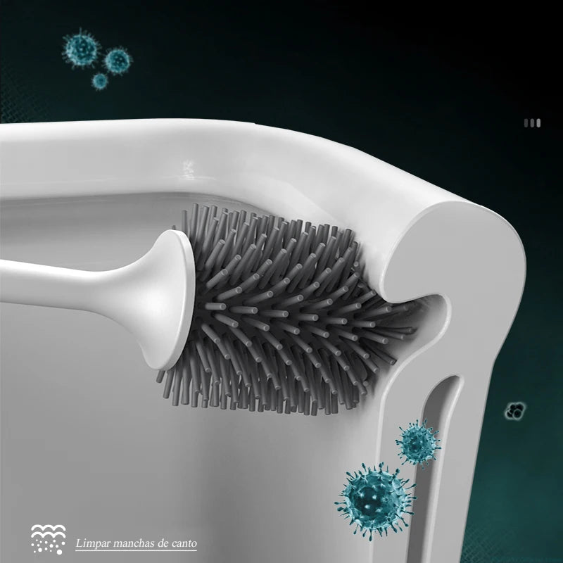 Escova Sanitária Flex Silicone
