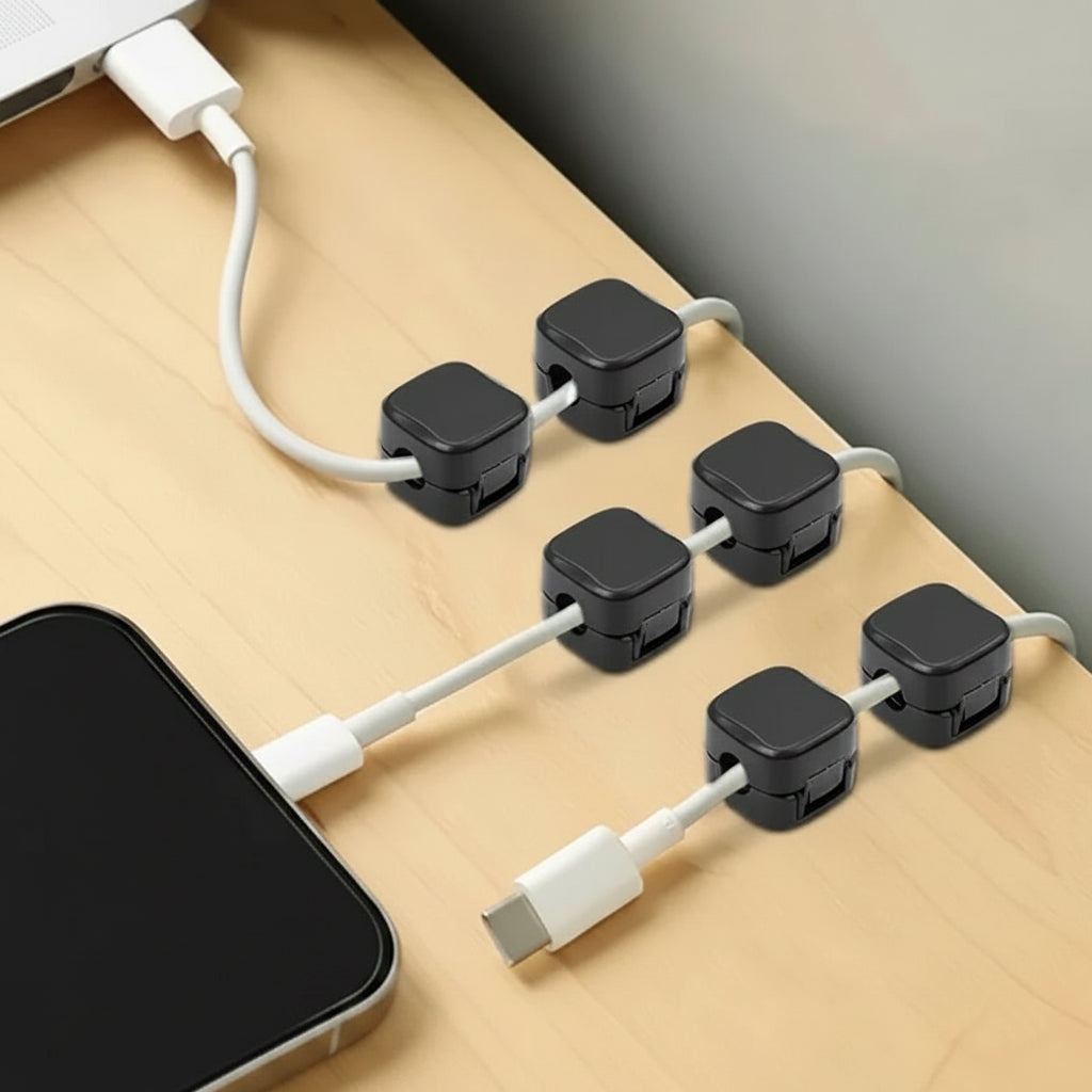 Organizador Magnético de Cabos SmartClip™