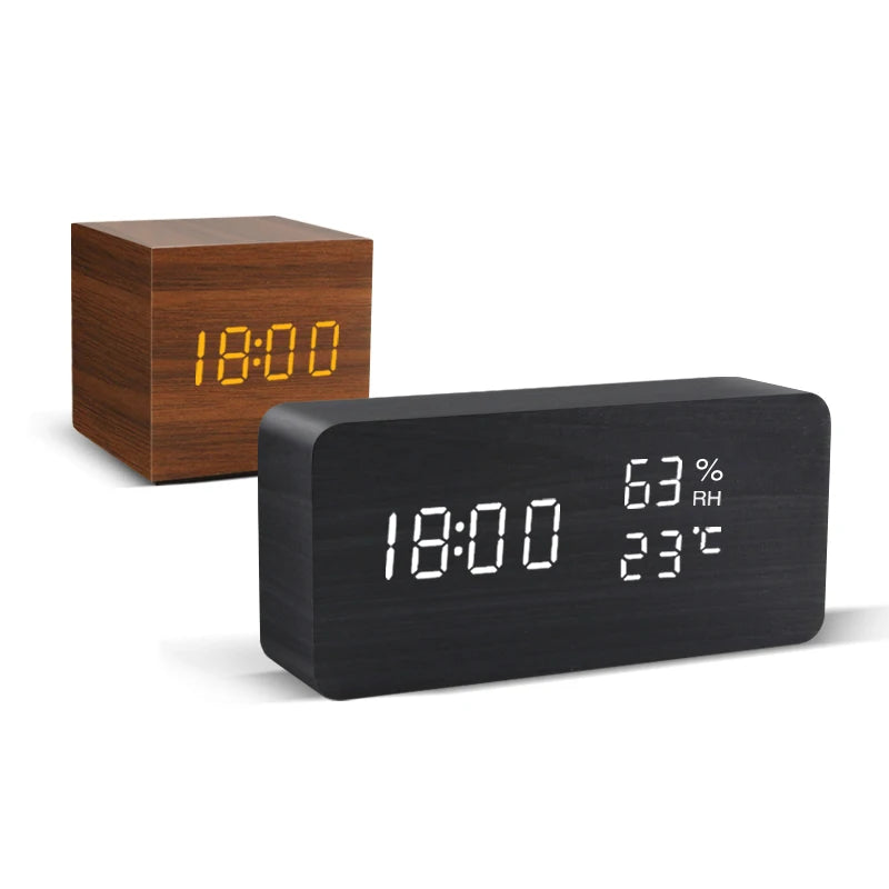 Despertador Digital Minimalista LED