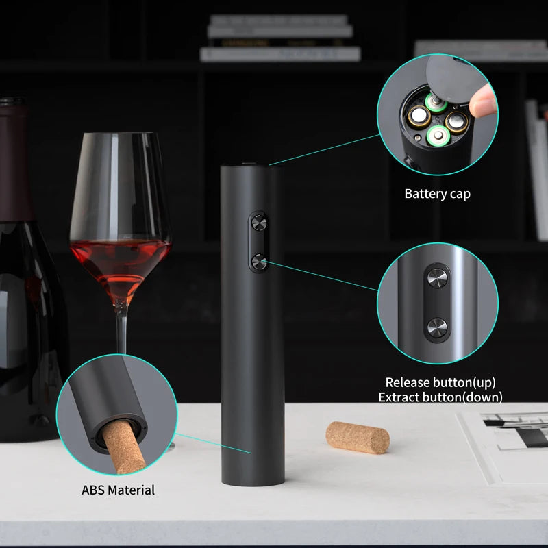 Abridor de vinho automático